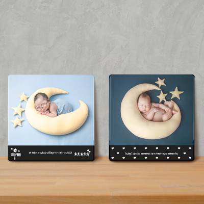 하이크리스탈 정사각 액자